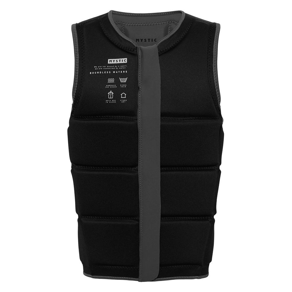 Mystic Star Impact Vest Fzip Wake gilet impact bleu L