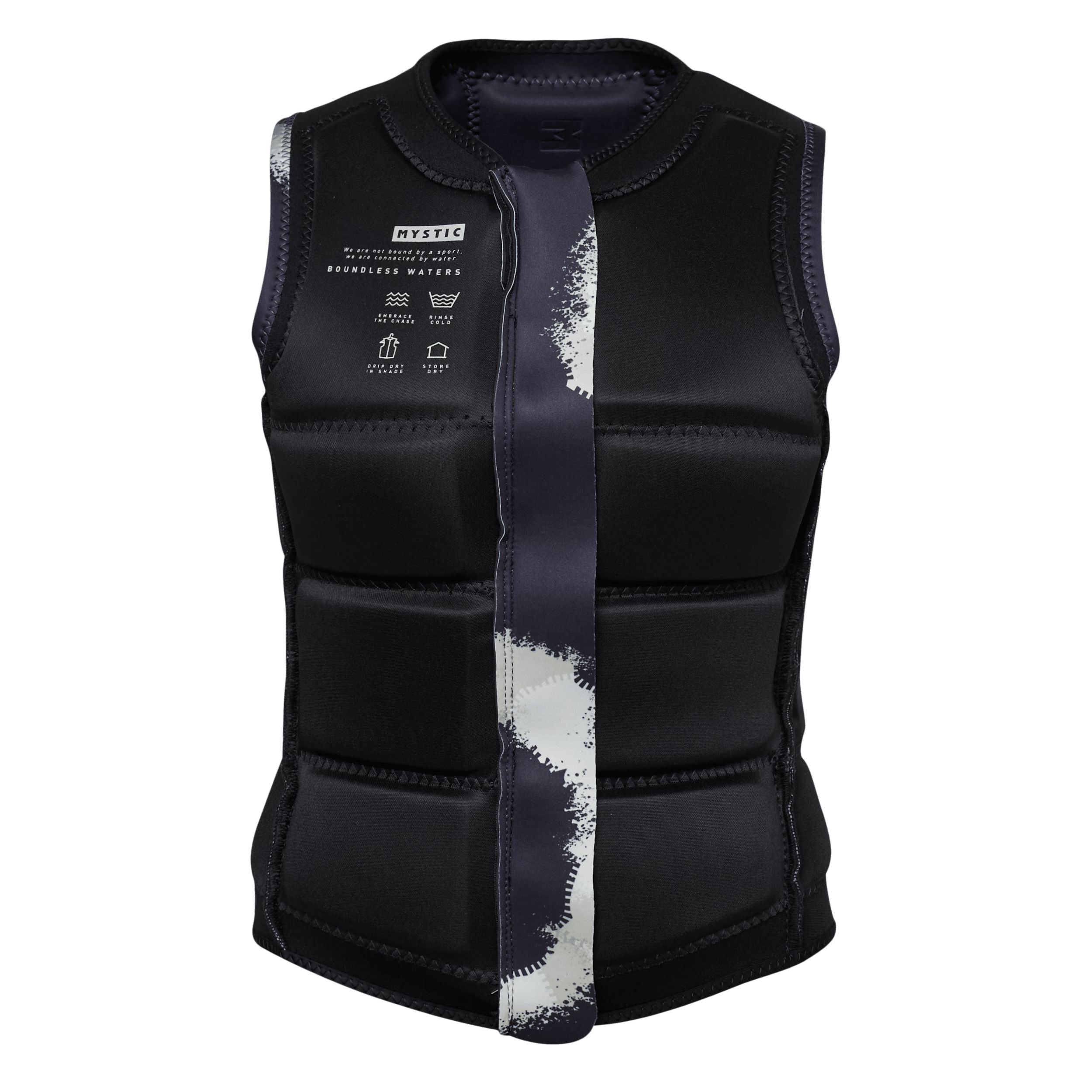 Mystic Evoke gilet impact wake femme violet zip avant