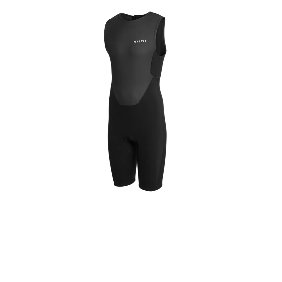 Mystic Short John Surf combinaison shorty noir sans manches