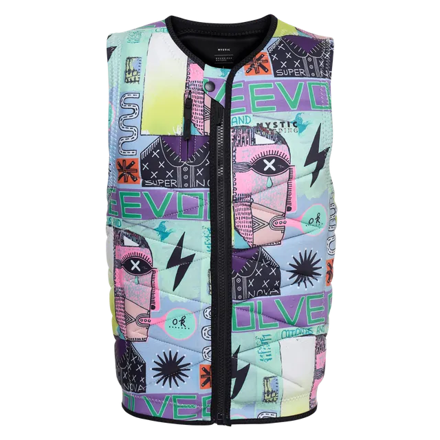 Mystic Outlaw Impact Vest Fzip Wake gilet homme