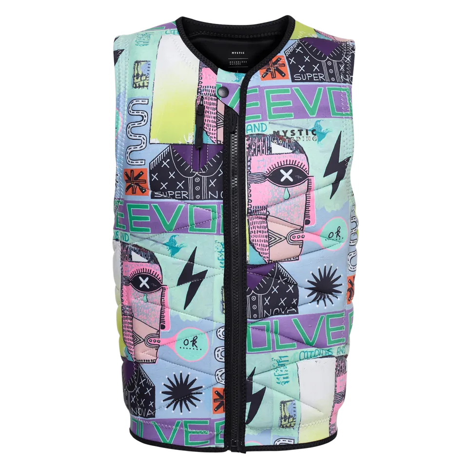 Mystic Outlaw Impact Vest Fzip Wake gilet homme