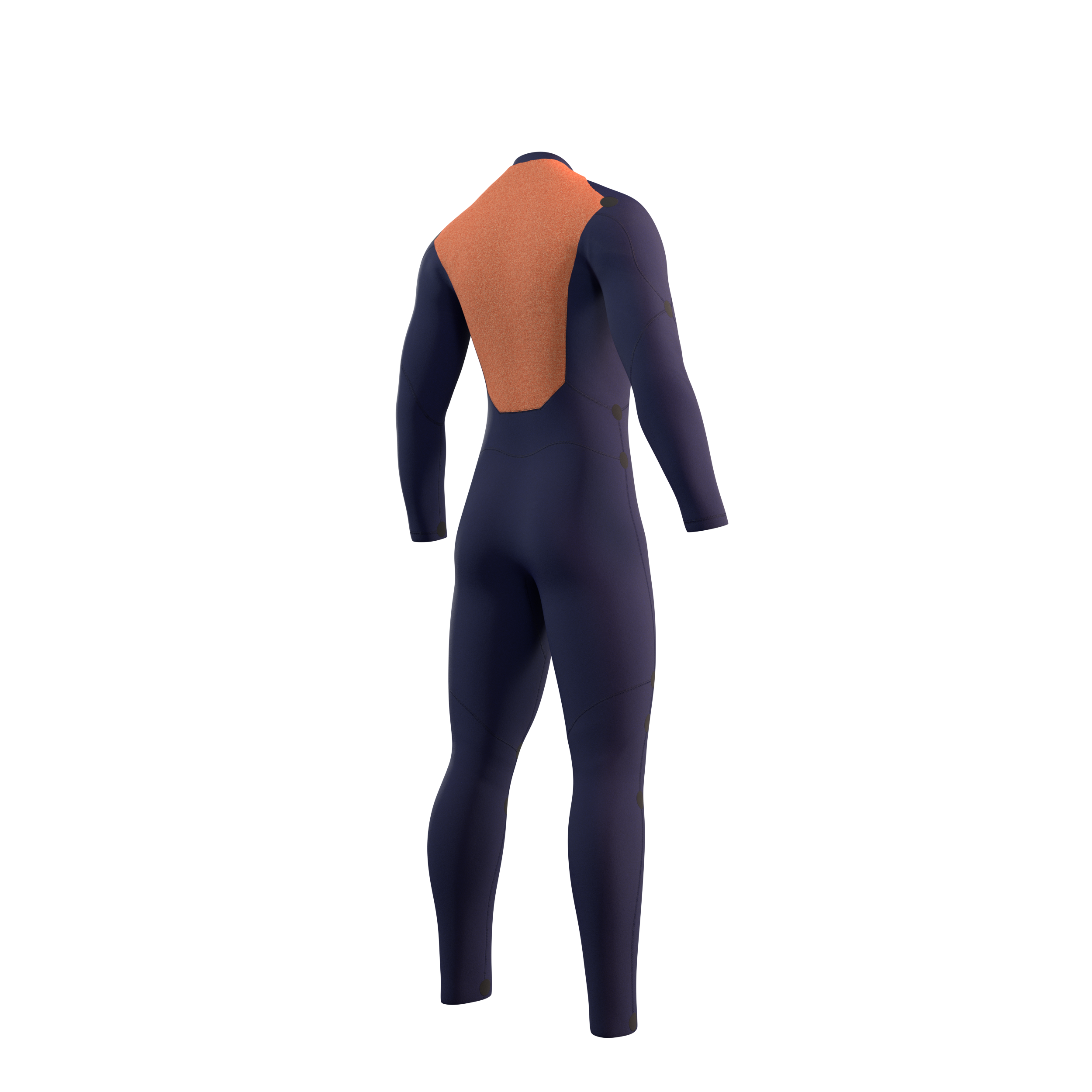Mystic Star 4/3mm combinaison homme zip dos bleue