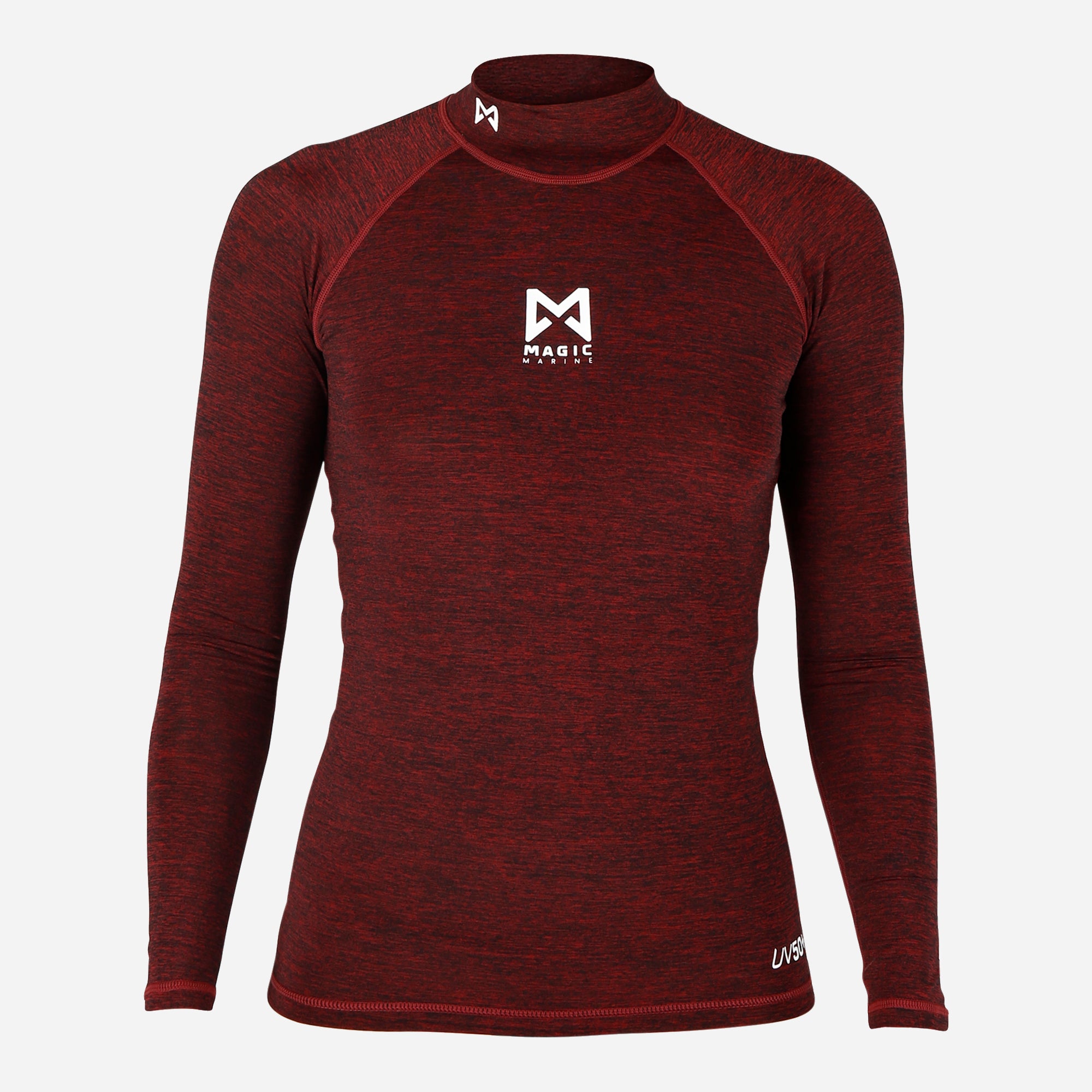 Magic Marine Cube Rashvest lycra femme manches longues bleu