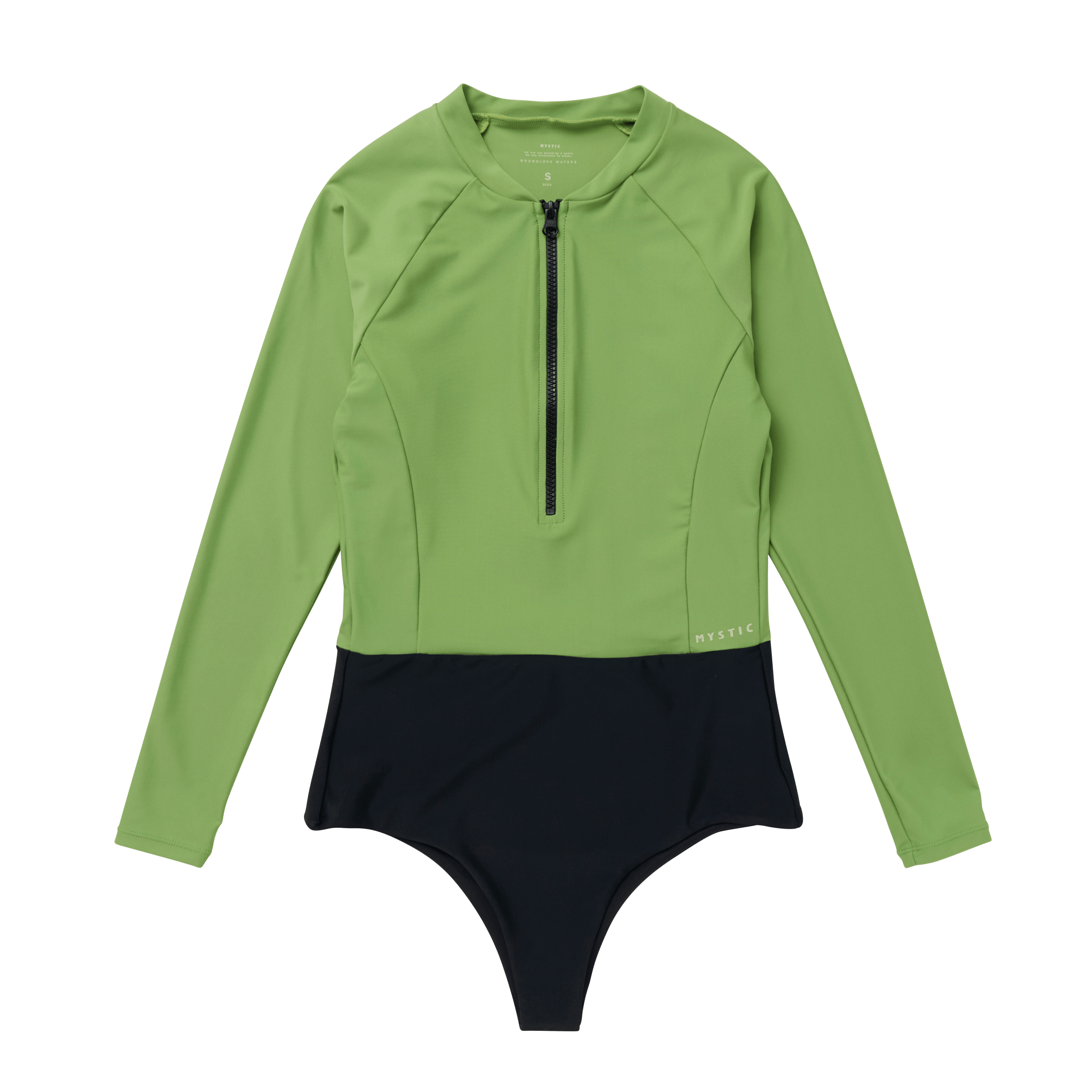 Mystic Jayde L/S Maillot Surf 1 Pièce Femme Noir UPF50