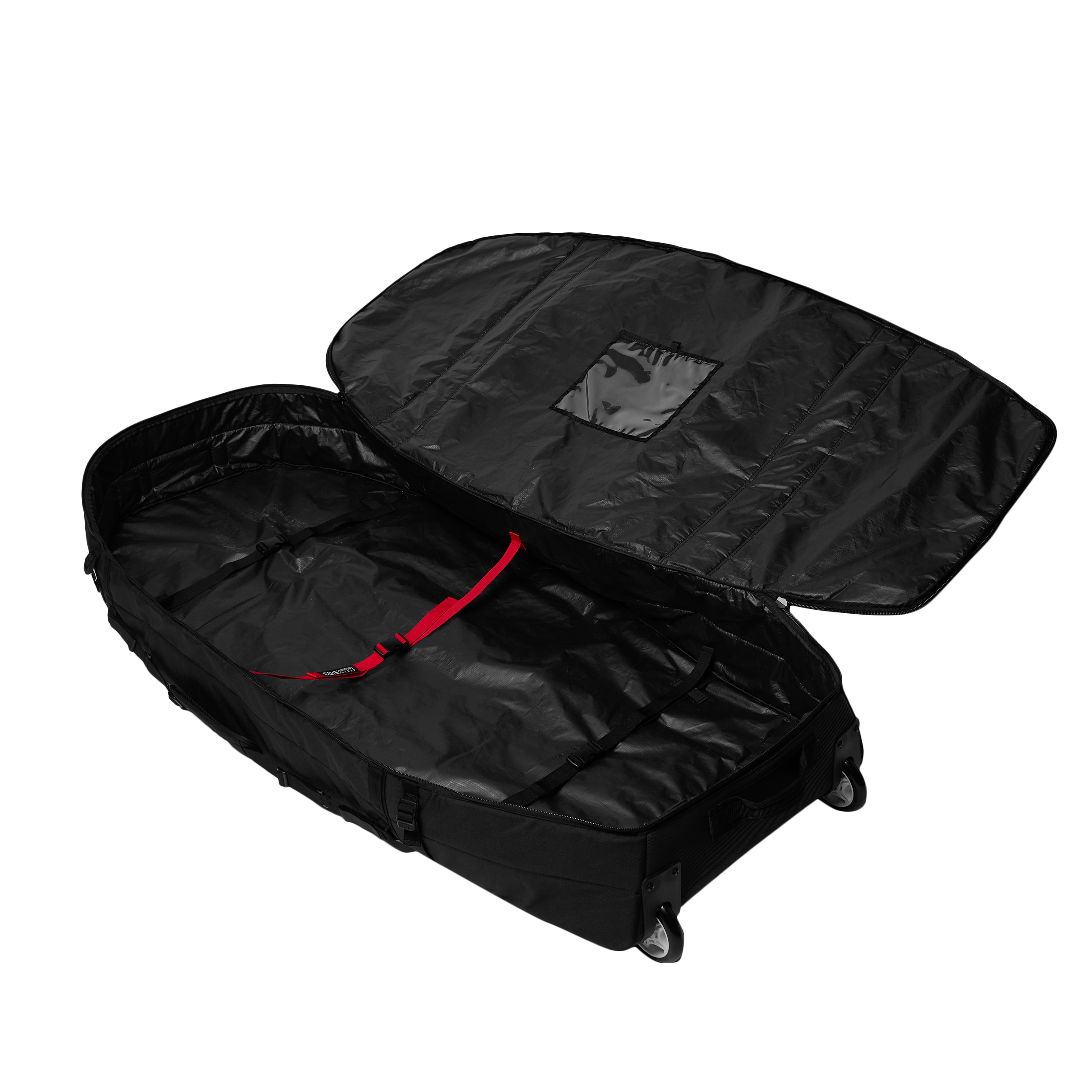 Mystic Patrol Foil Boardbag Wheeled housse 5.1ft noir grand volume