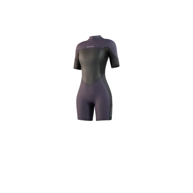 Mystic Brand Shorty 3/2mm Bzip combinaison femme stretch