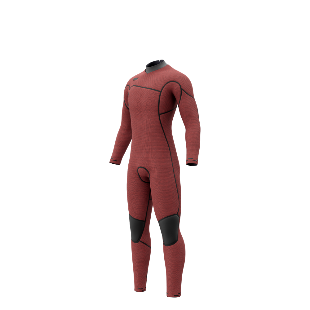 Mystic Majestic Fullsuit 3/2mm combi front-zip homme M noire
