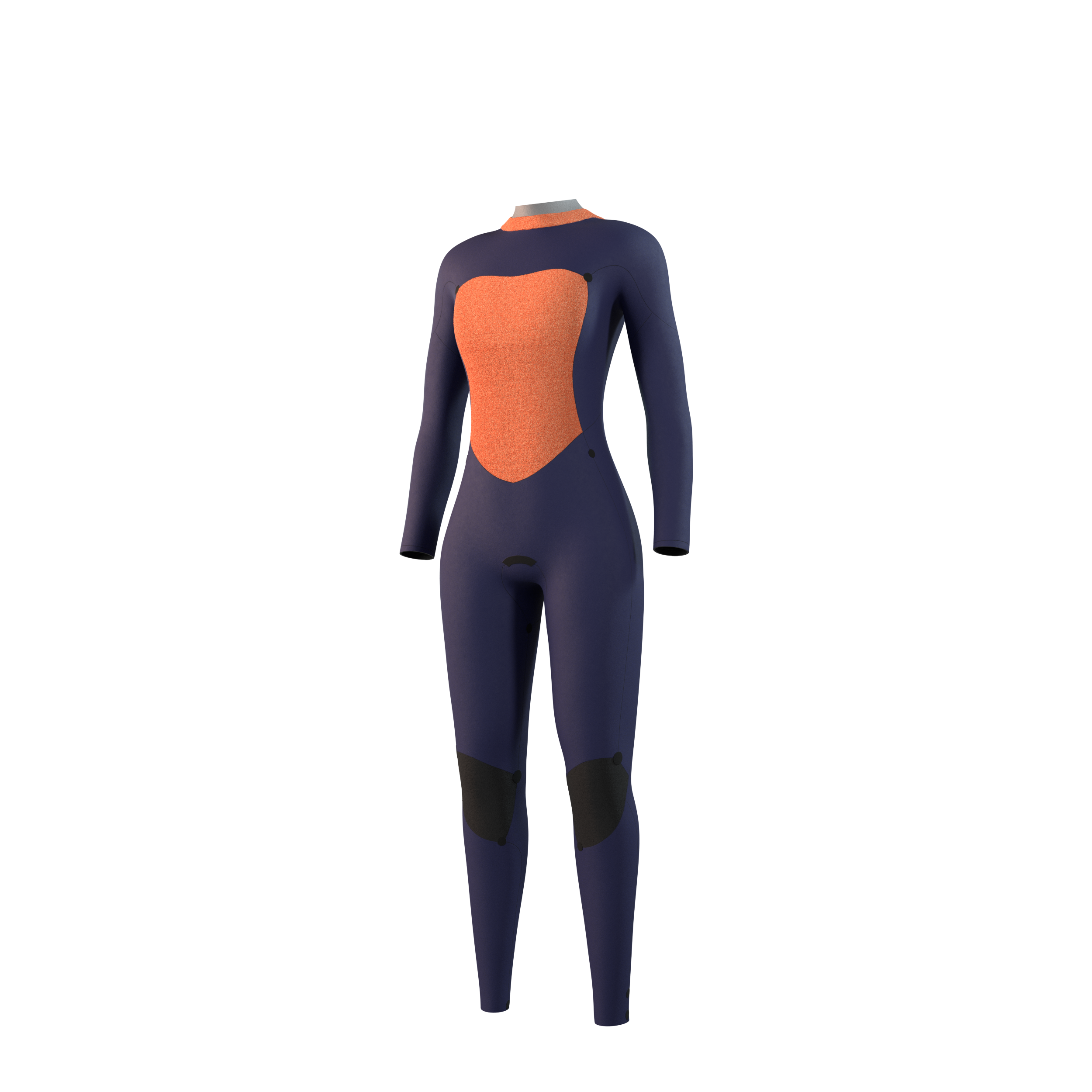 Mystic Star Fullsuit 3/2mm Bzip combinaison femme noir