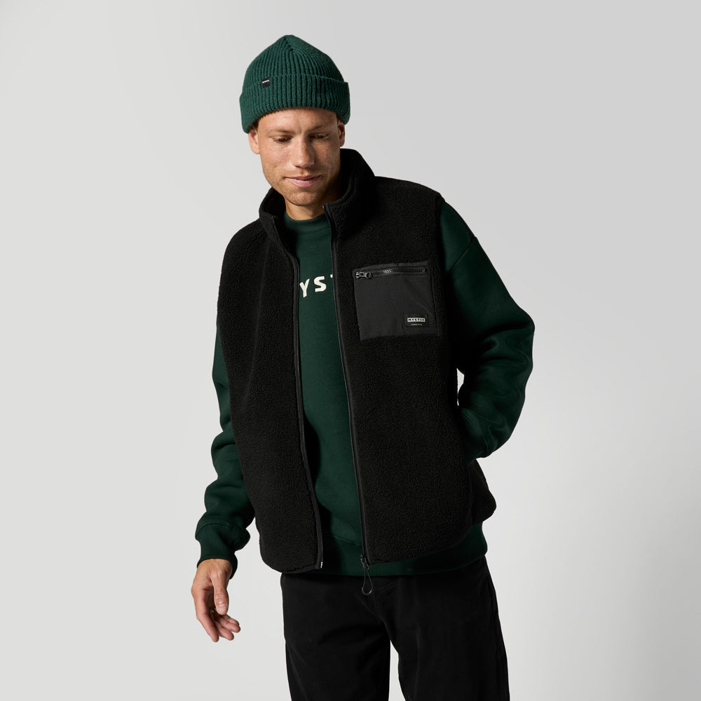 Mystic Teddy bodywarmer polaire sans manches