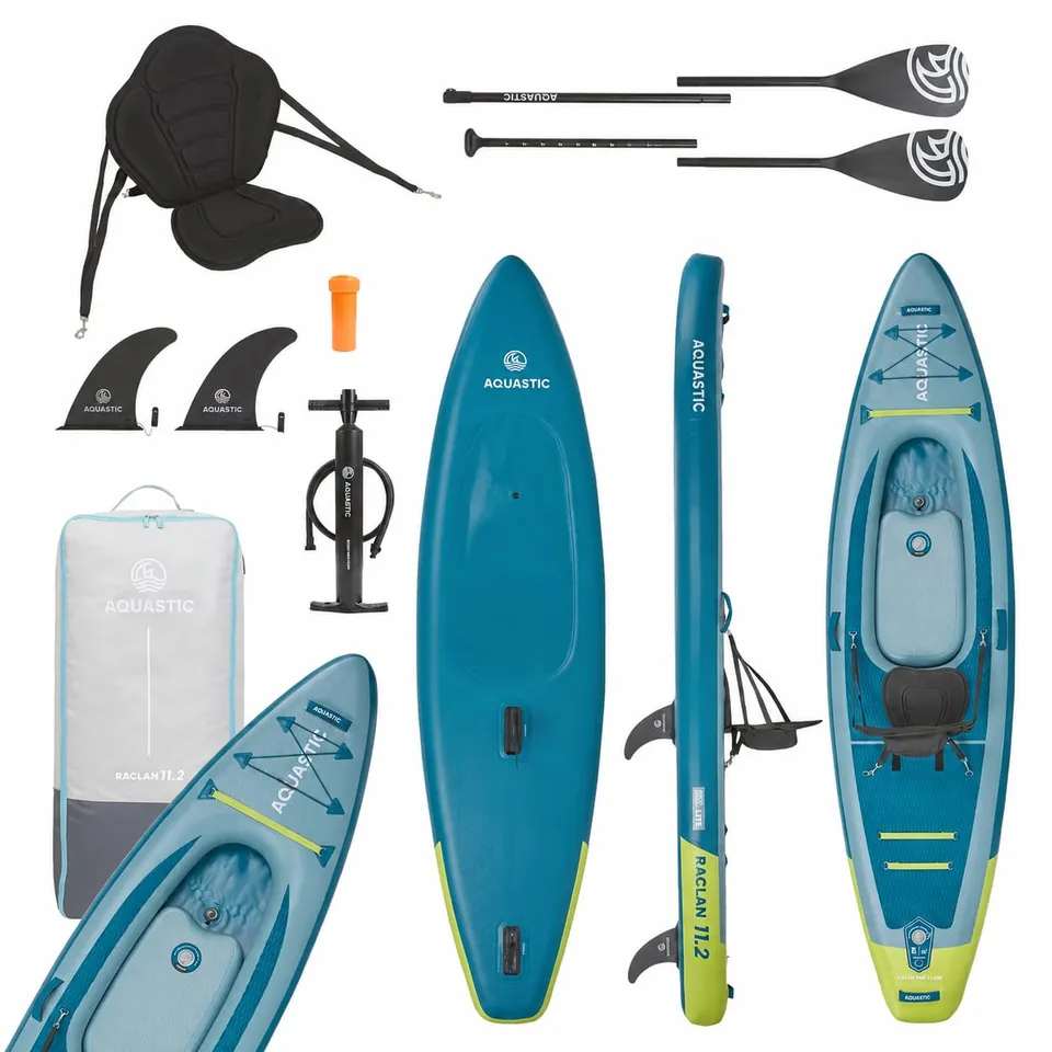 AQUASTIC Raglan 11'2 paddle kayak gonflable avec siège
