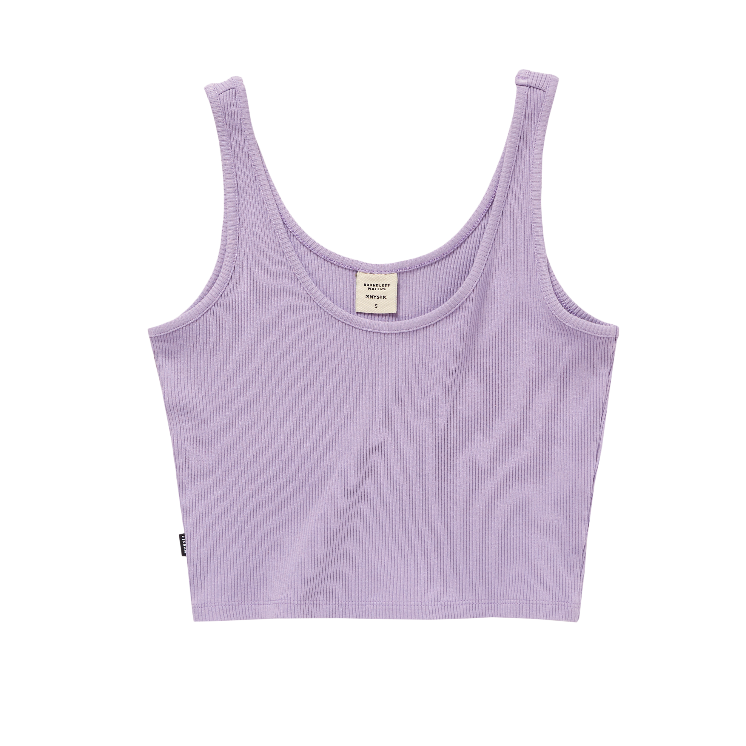 Mystic Amber Singlet débardeur femme Blanc cassé cropped