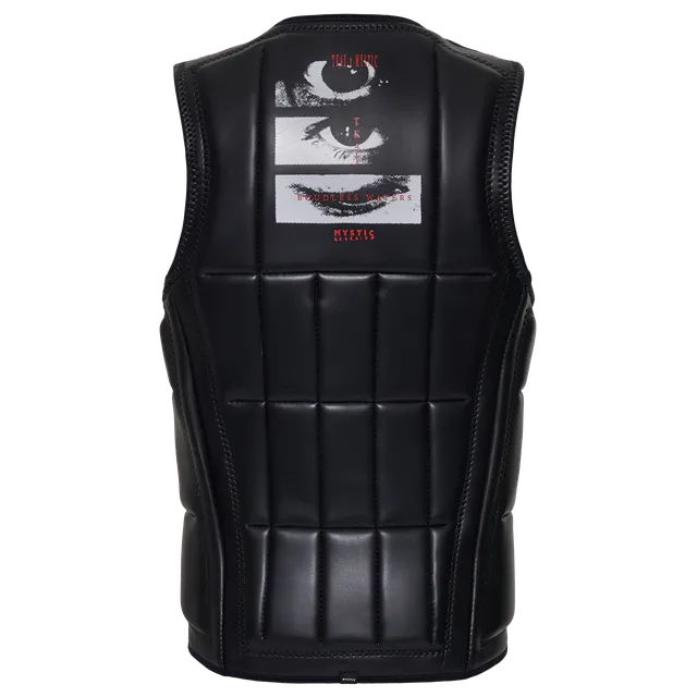 Mystic Anarchy Impact Vest Fzip gilet wake noir L néoprène