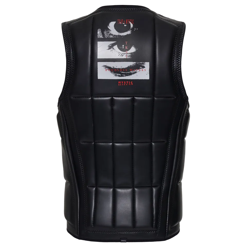 Mystic Anarchy Impact Vest Fzip gilet wake noir L néoprène