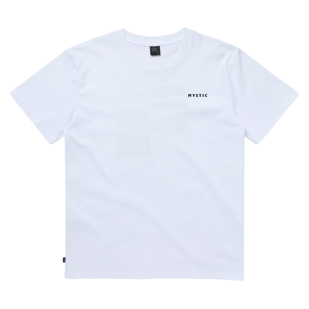 Mystic Trifecta Tee t-shirt blanc coton