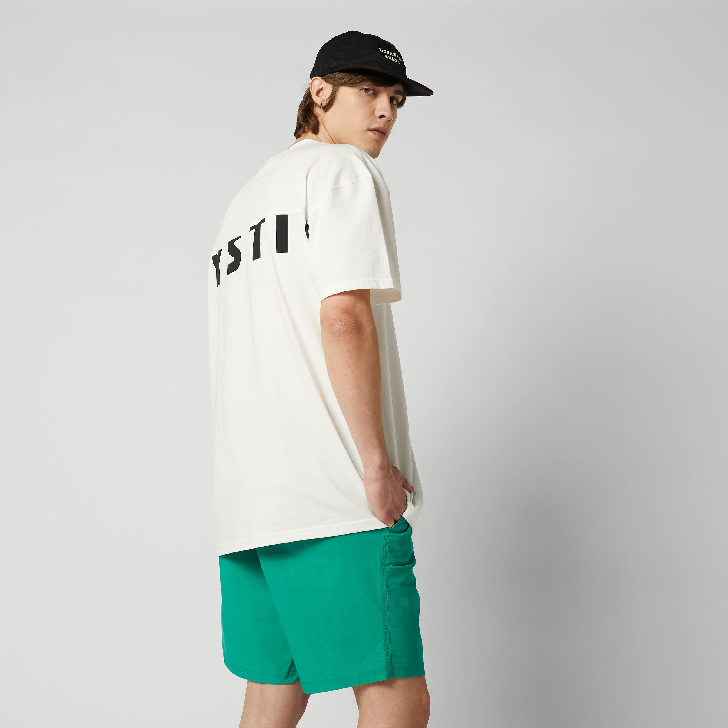 Mystic Profile Tee t-shirt noir 220g logo dos