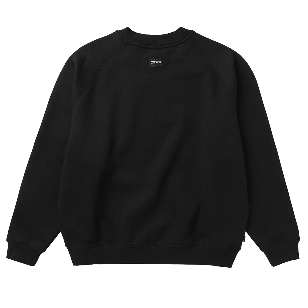 Mystic Enroute Crew sweat M noir molleton épais