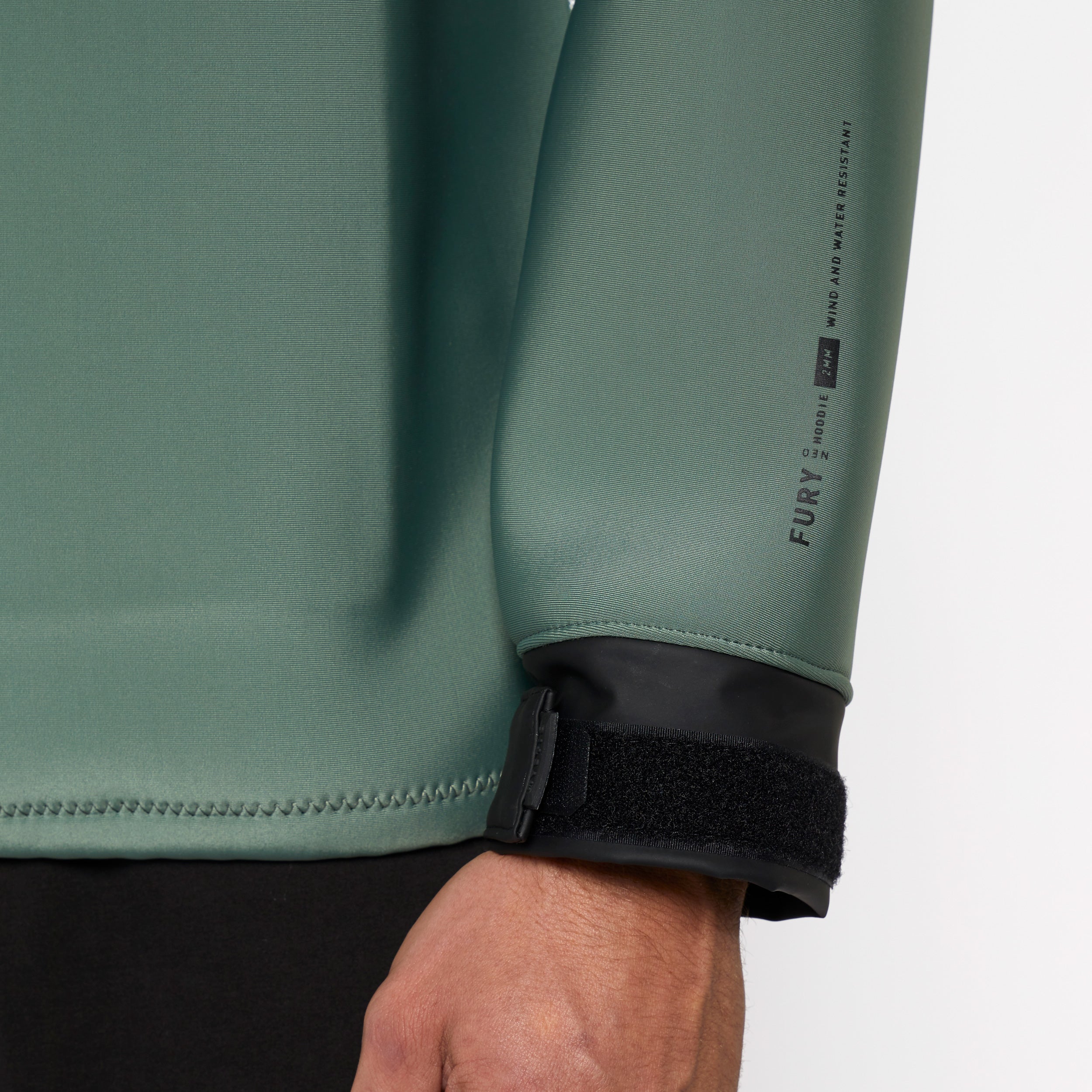 Mystic Fury Hoodie 3/2mm veste néoprène noir