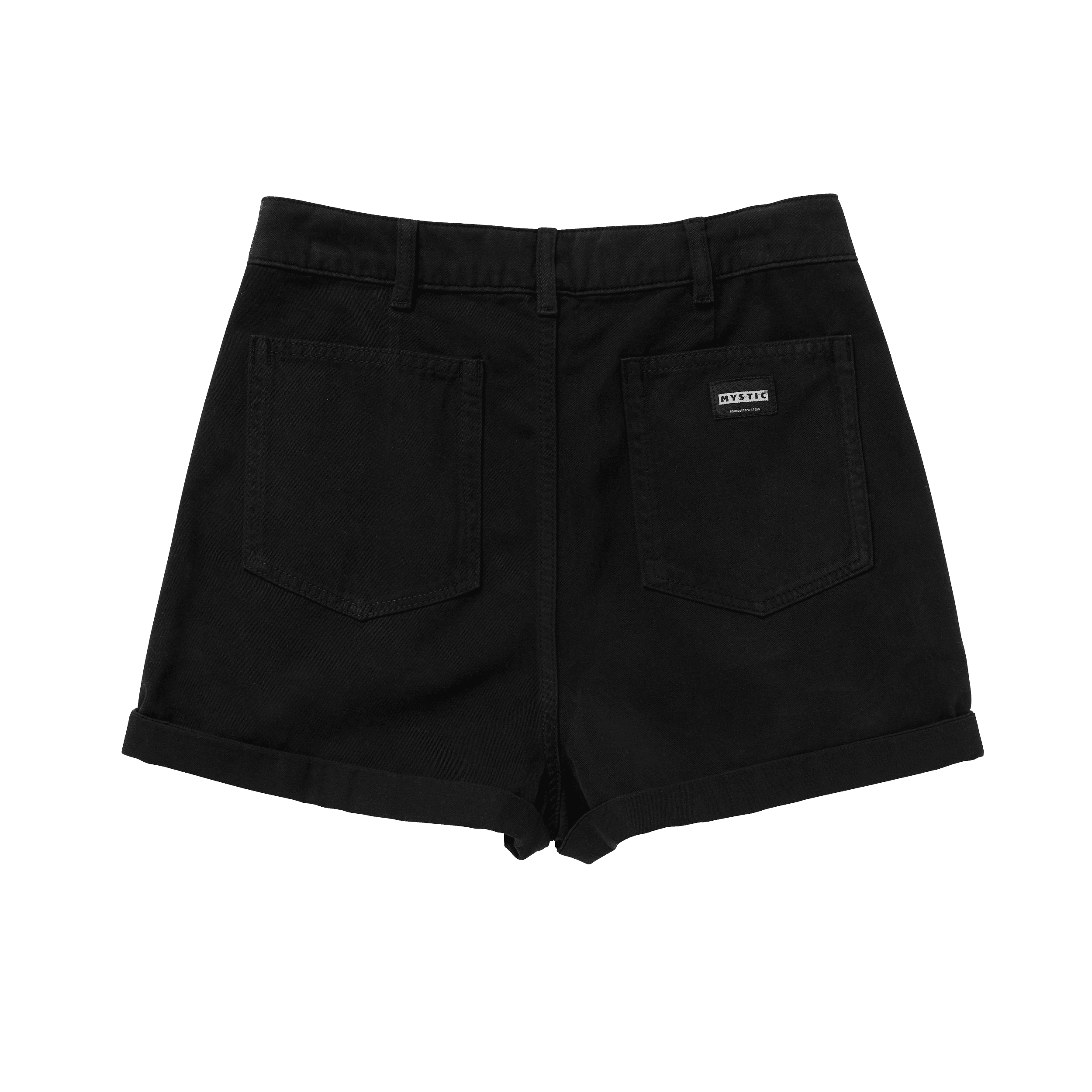 Mystic Island Short short femme taille haute coton
