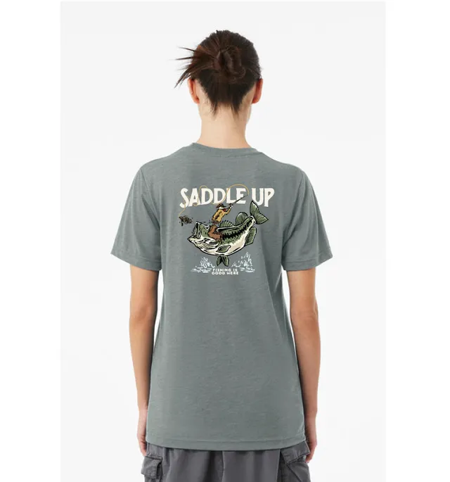 Native Watercraft Saddle Up Bass t-shirt bleu storm