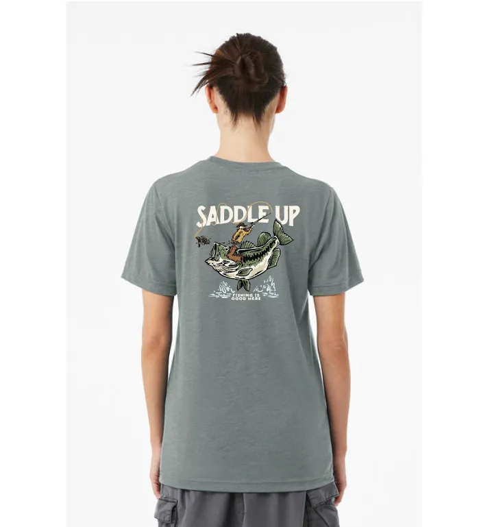 Native Watercraft Saddle Up Bass t-shirt bleu storm