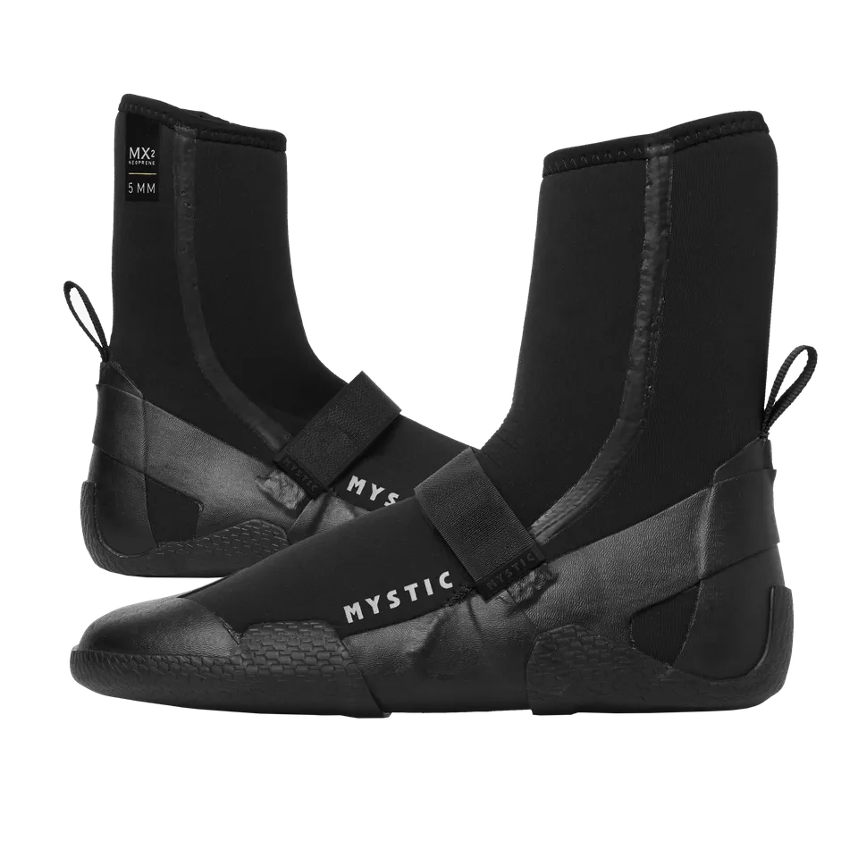 Mystic Roam Boot 5mm chaussons round toe noir