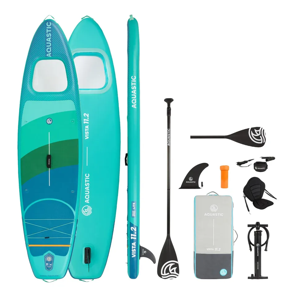 AQUASTIC Vista 11'2 Stand Up Paddle Gonflable 340x89 cm 150 kg