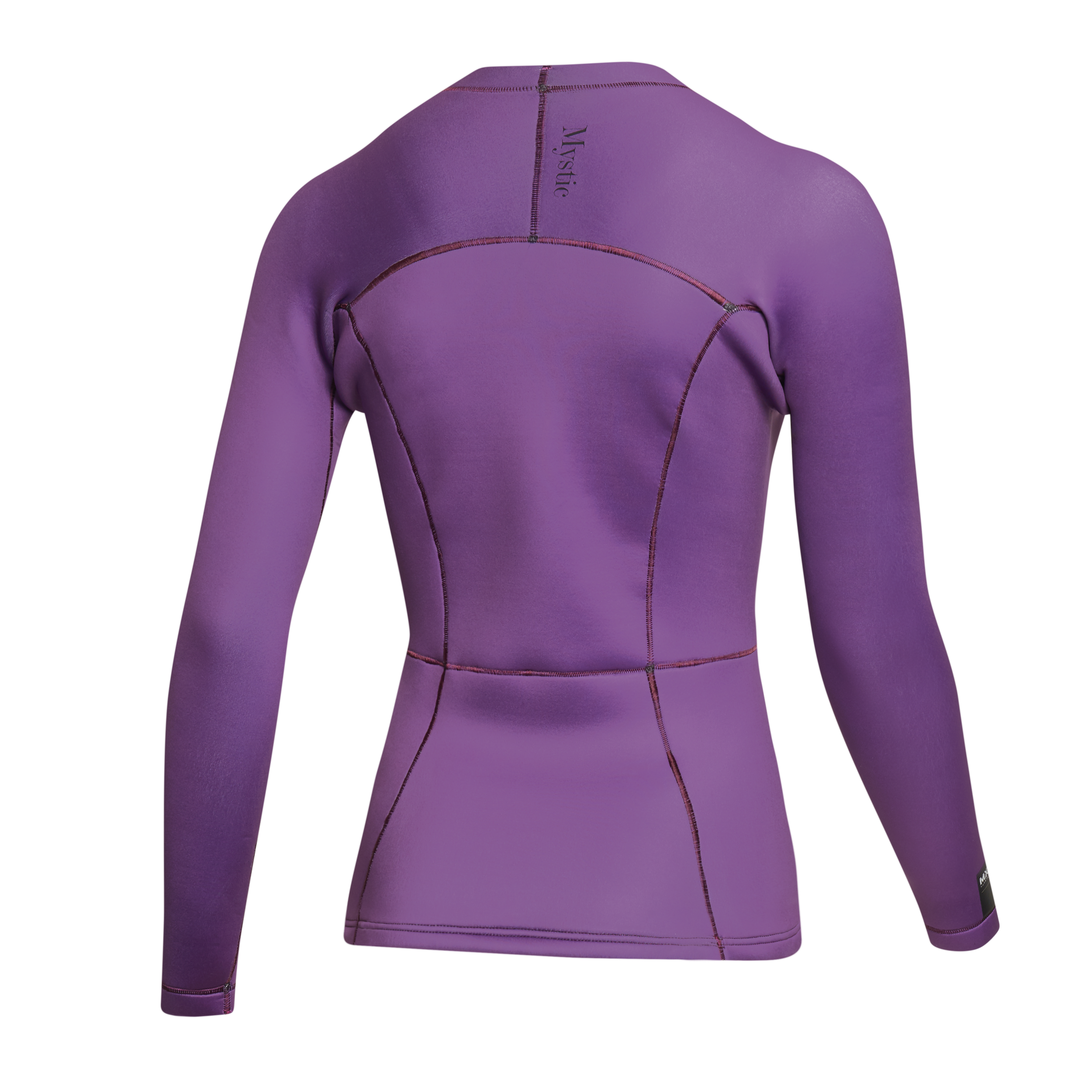 Mystic Lunar 2mm top neoprene femme violet manches longues