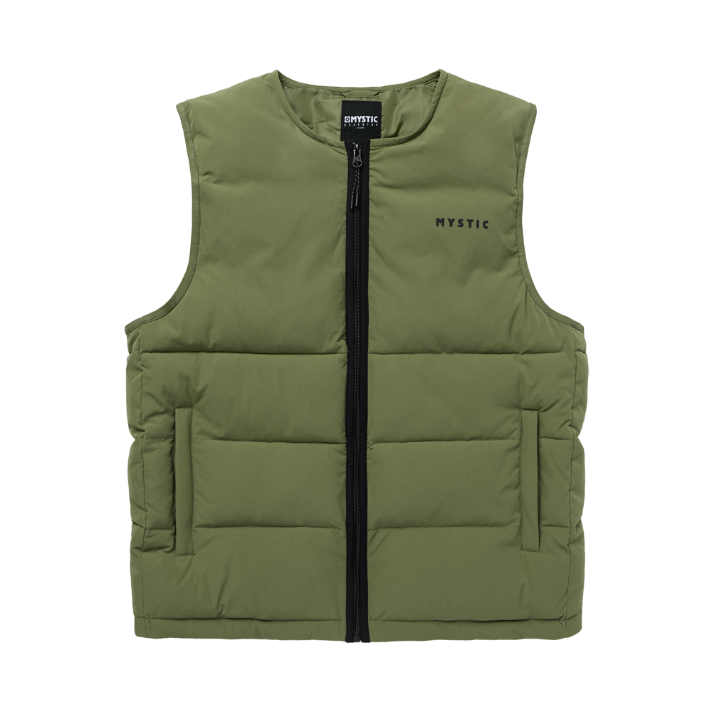Mystic Impact Bodywarmer gilet homme vert olive matelassé