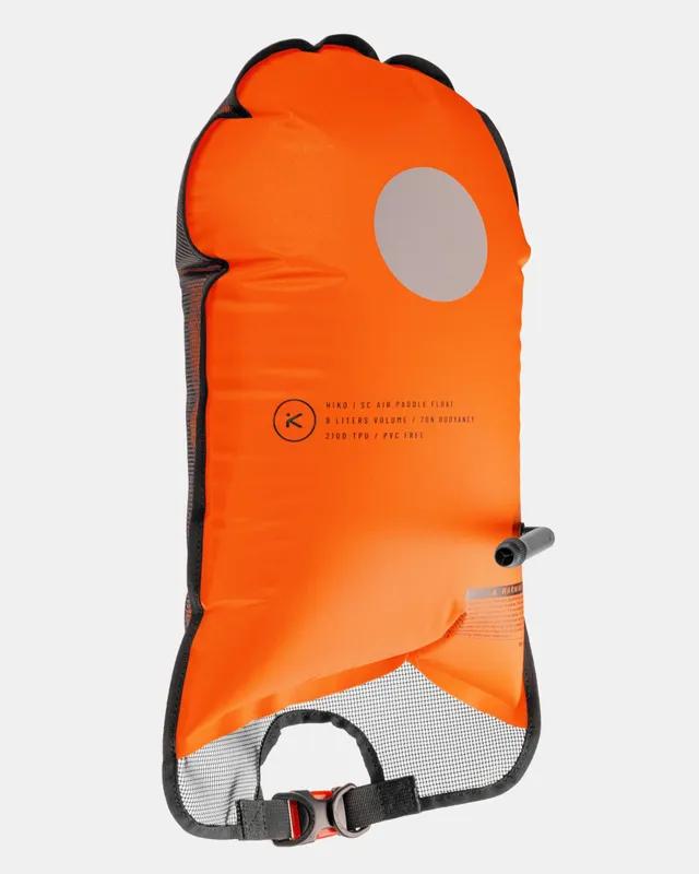 Hiko Air SC flotteur de pagaie gonflable orange 14 L sécu