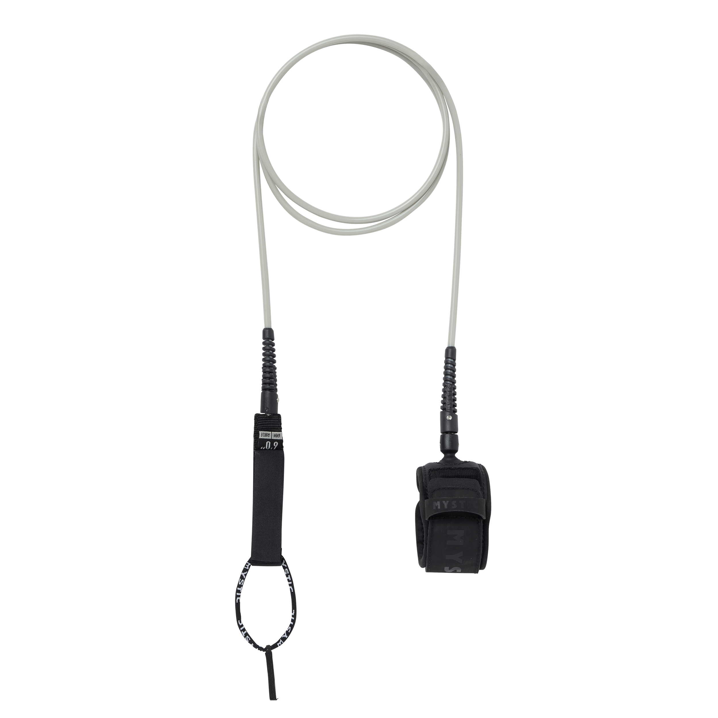 Mystic Pro leash surf 6ft noir léger