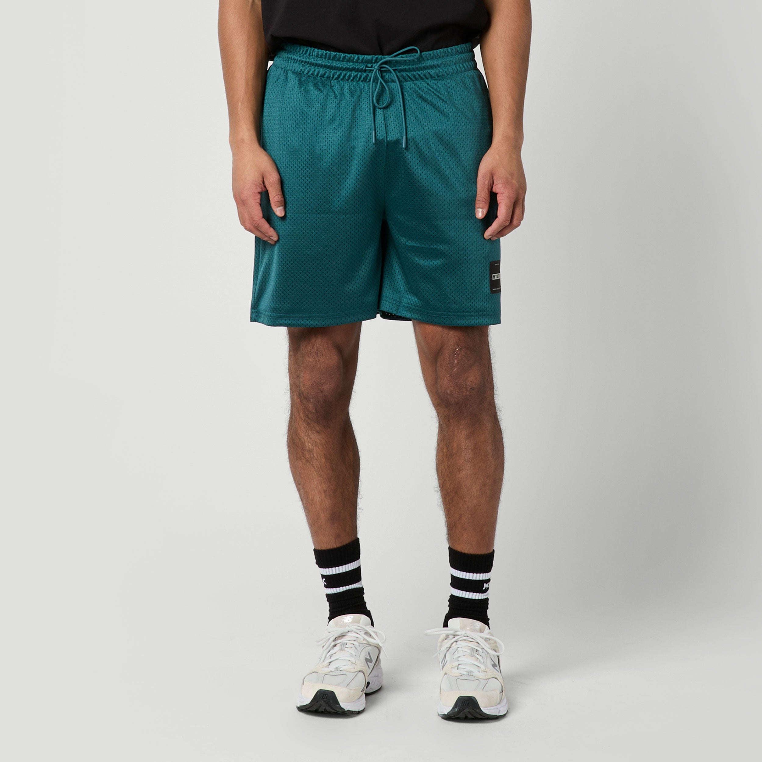 Mystic Leap short sport homme teal mesh léger