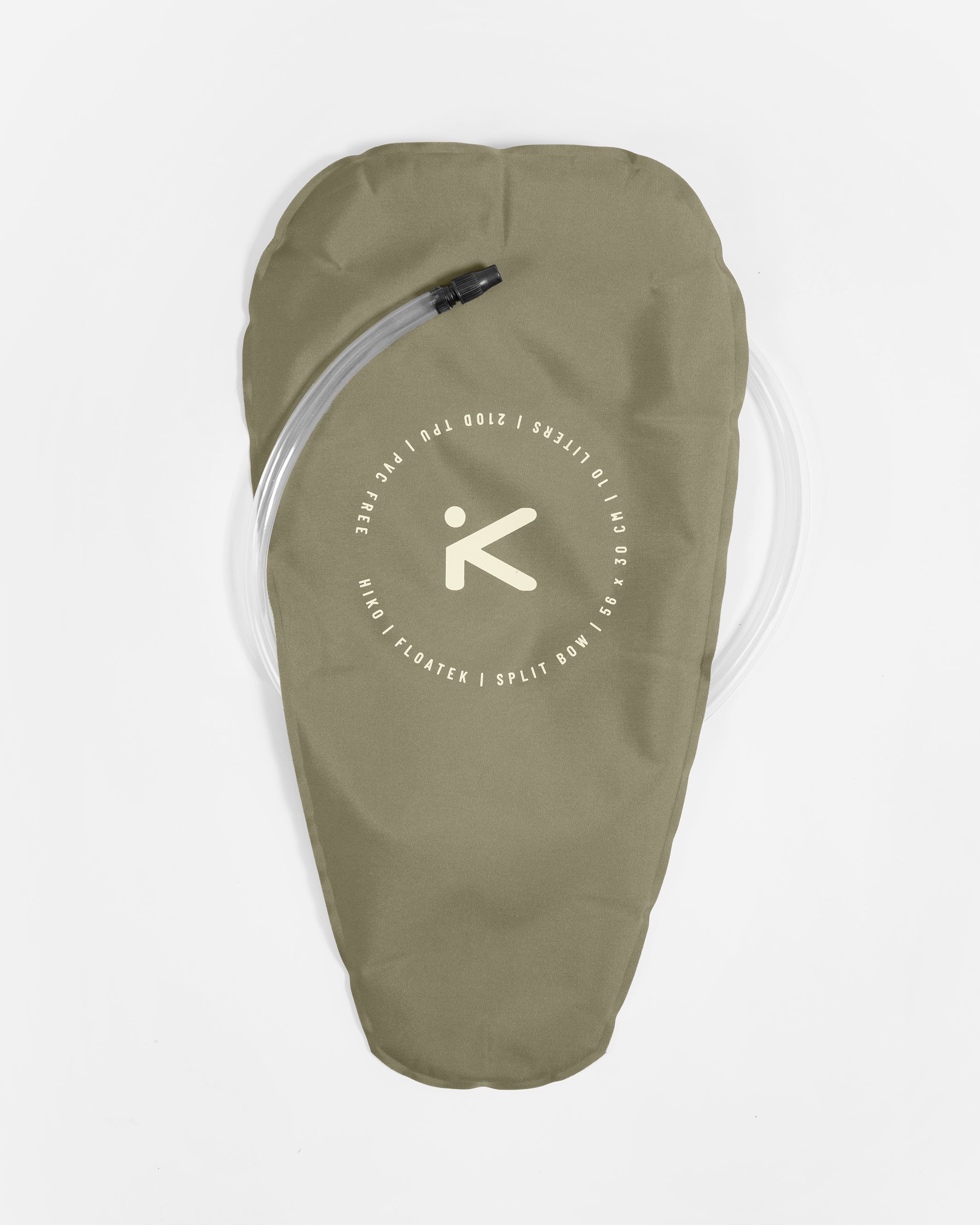 Hiko Floatek Ballon Avant Fendu 10L Nylon Olive