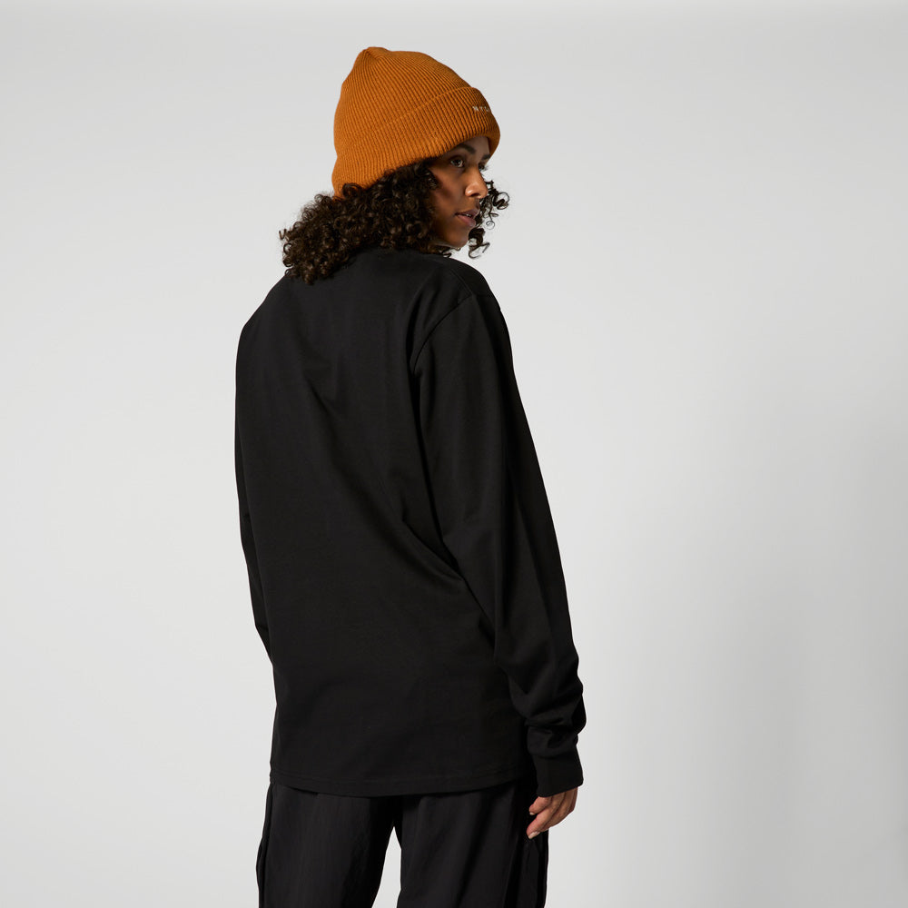 Mystic Brand L/S Tee marron t-shirt manches longues