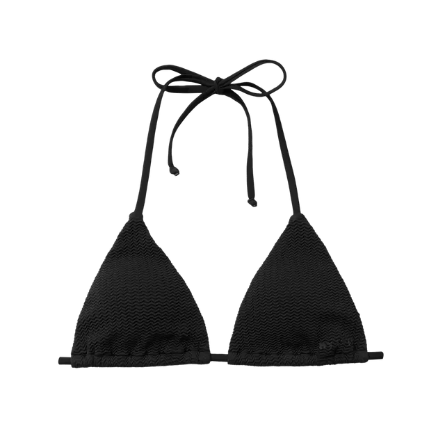 Mystic Amber bikini bleu iris triangle ajustable