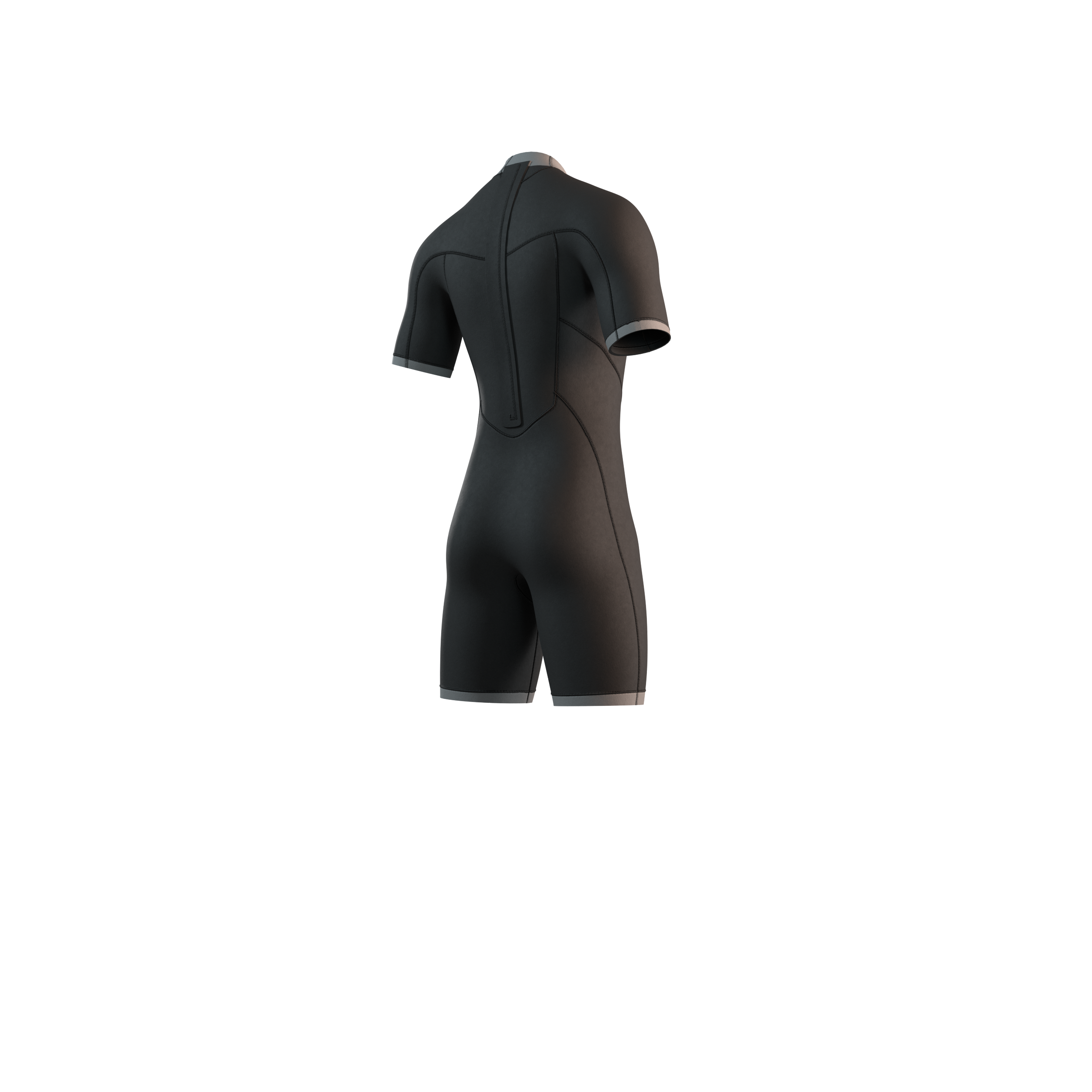 Mystic Brand Shorty 3/2mm Bzip Combinaison Shorty Noir