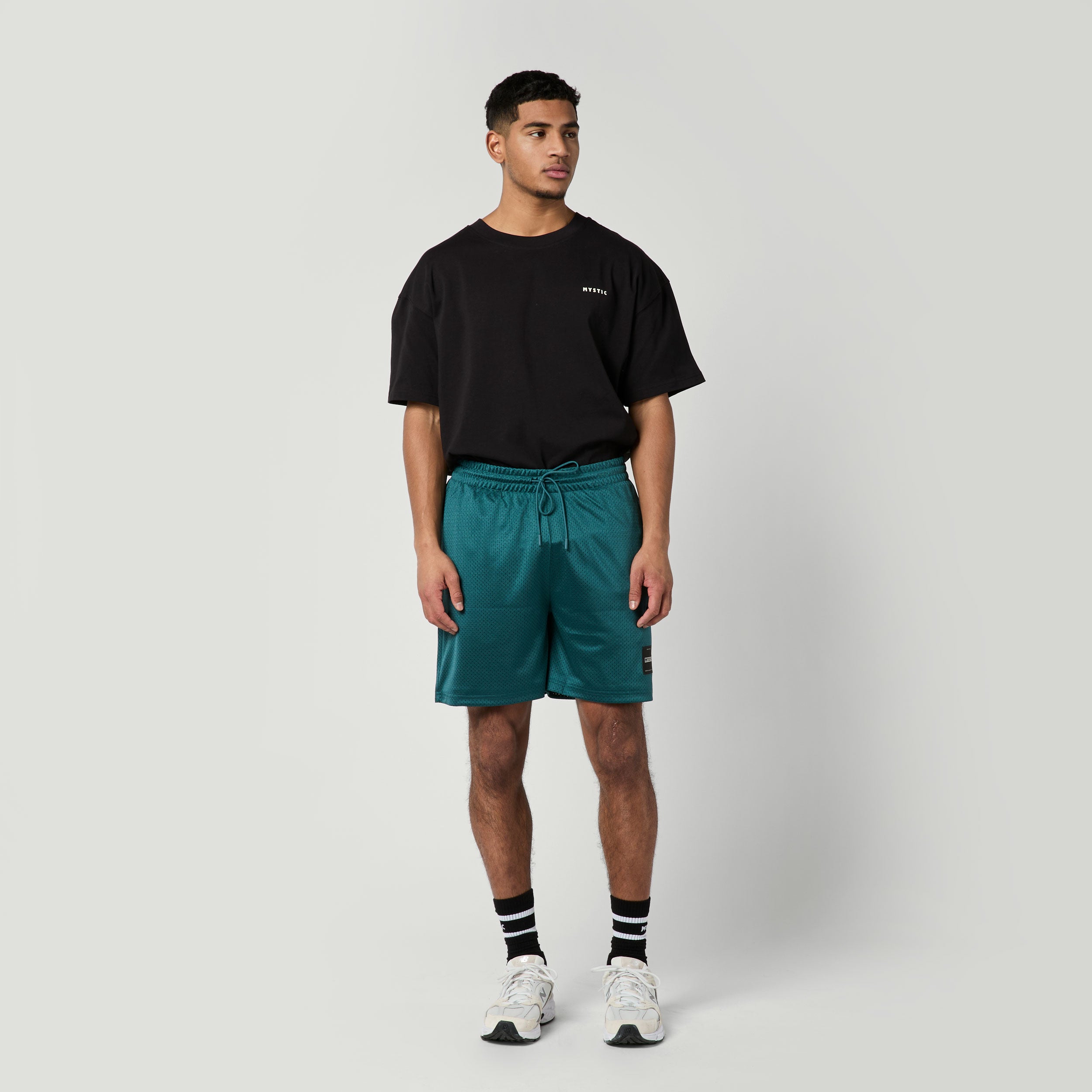 Mystic Leap short sport homme teal mesh léger