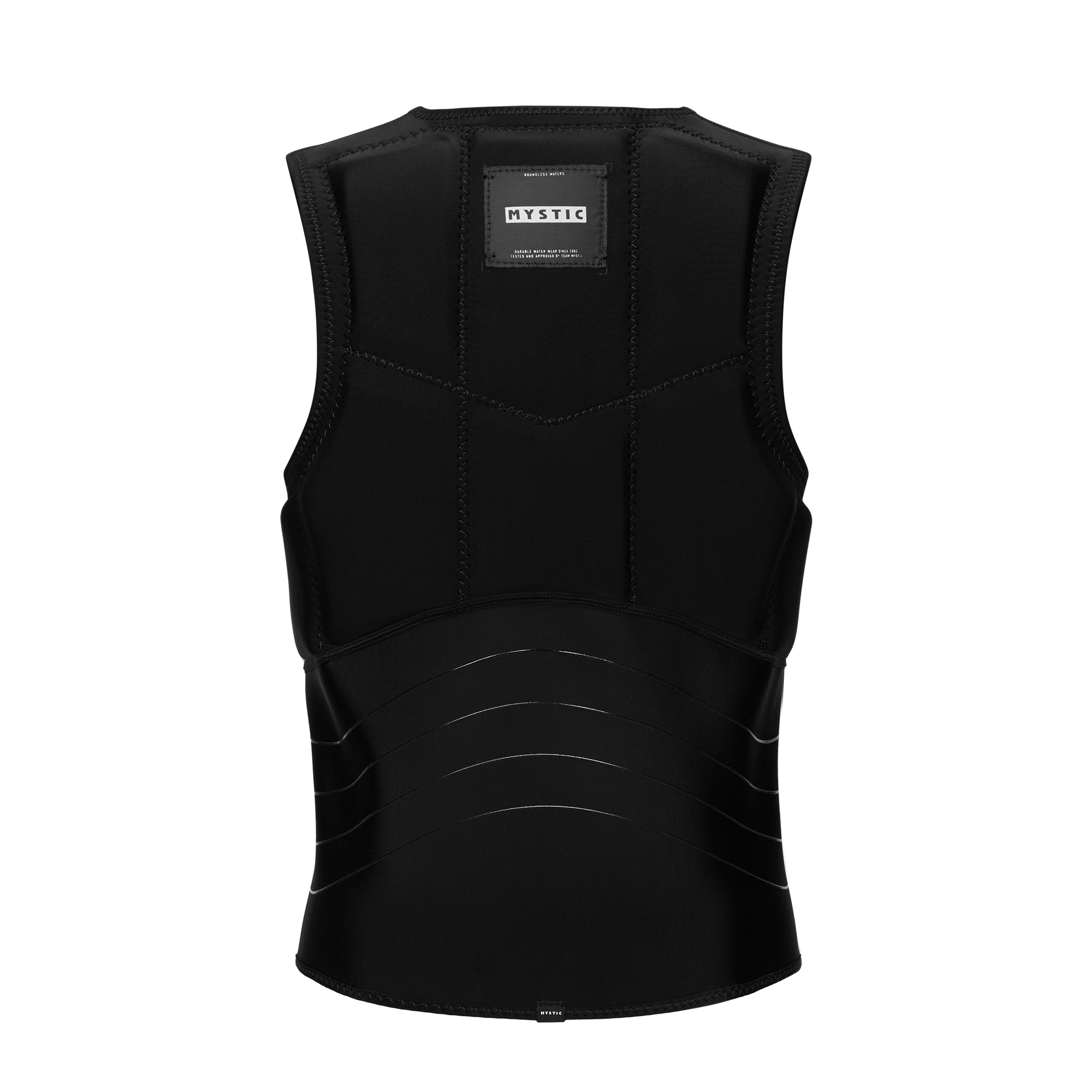 Mystic Foil Gilet Impact Fzip Noir Blanc mousse NBR