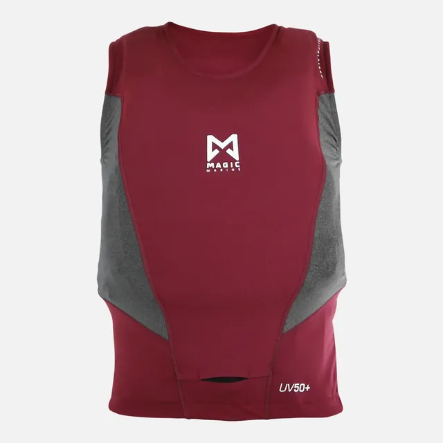 Magic Marine Racing Overtop lycra sans manches rouge