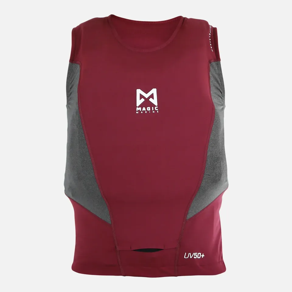 Magic Marine Racing Overtop lycra sans manches rouge