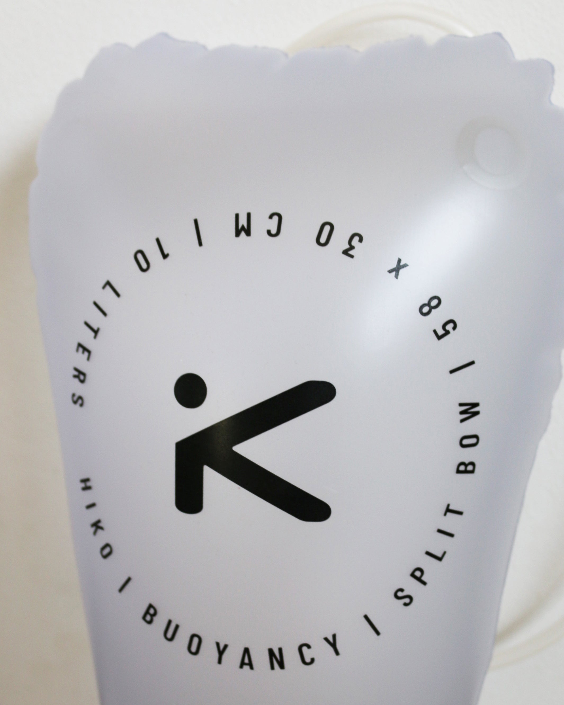 Hiko Buoyancy V2 sac gonflable avant kayak 10 L fendu