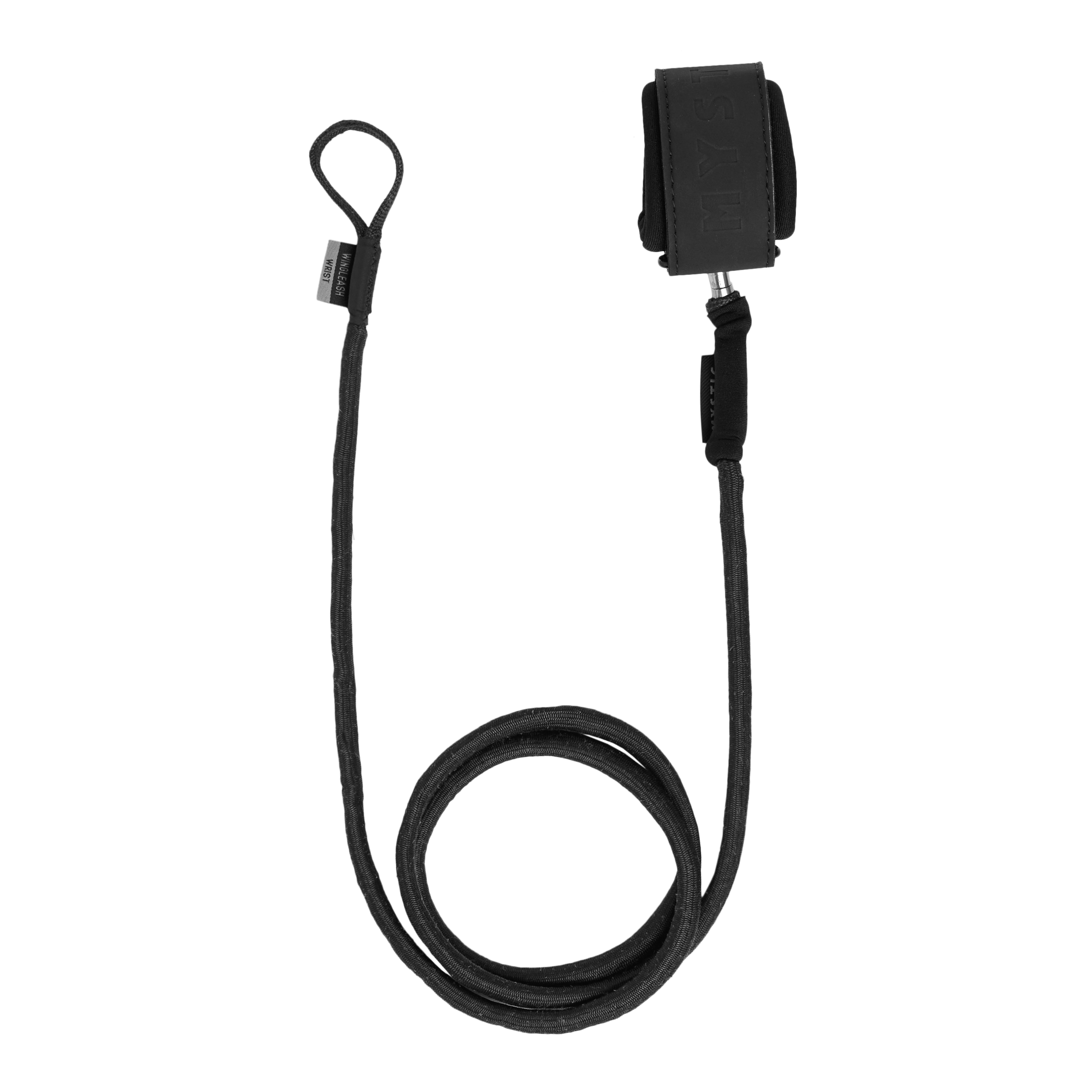 Mystic Wingleash Wrist Dyneema leash poignet noir