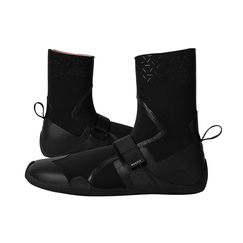 Mystic Roam Boot 5mm chaussons surf noir bout rond
