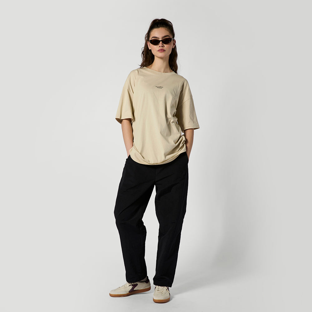 Mystic Source Tee t-shirt sable oversize coton