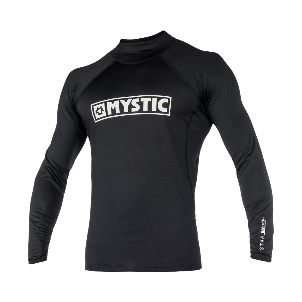 Mystic Star L/S lycra junior noir anti-UV UPF 50+