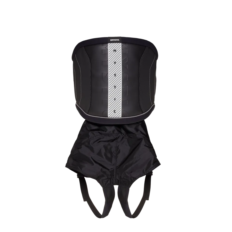 Mystic Star Hybrid harnais kitesurf Black siège amovible