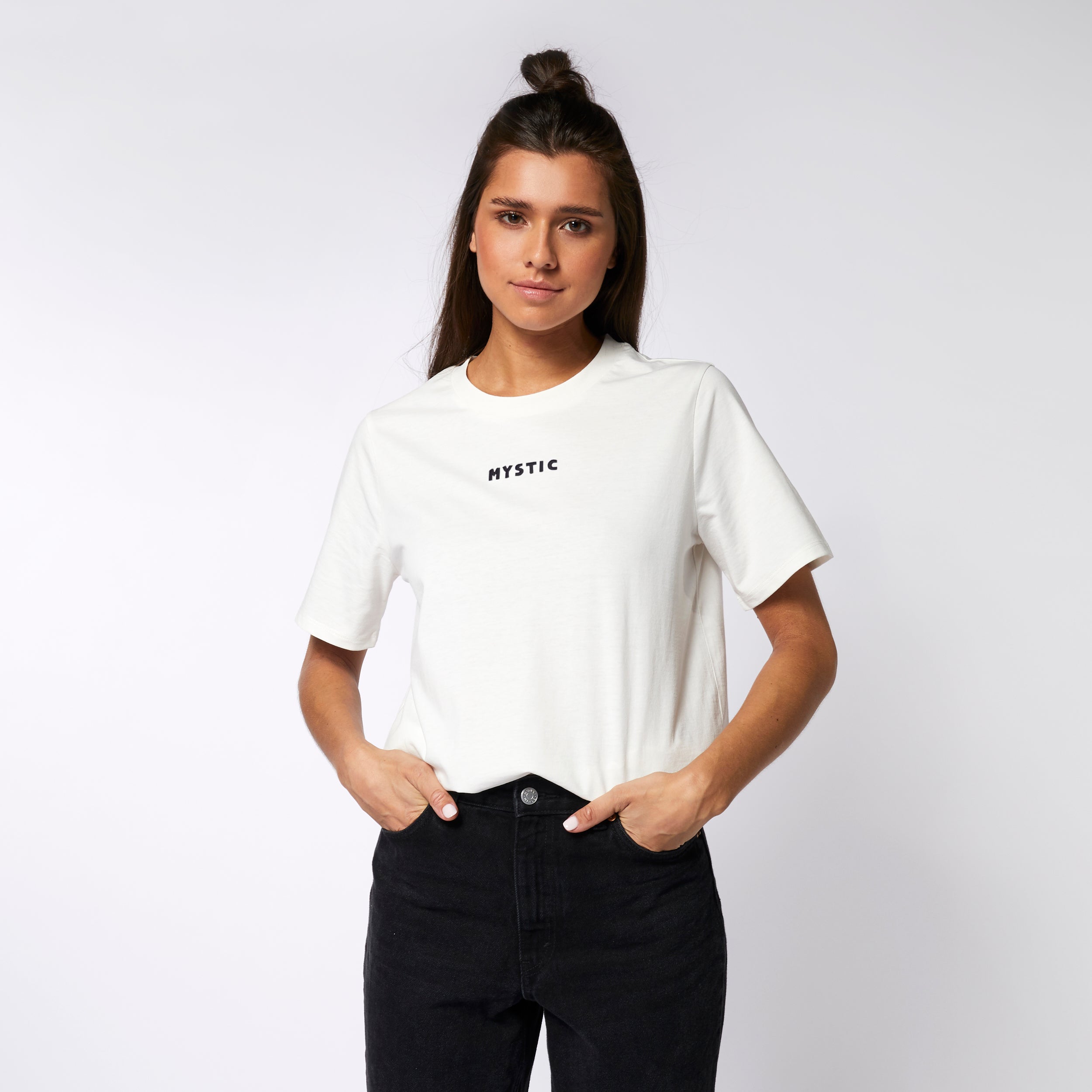 Mystic Brand NOOS Tee femme blanc coton