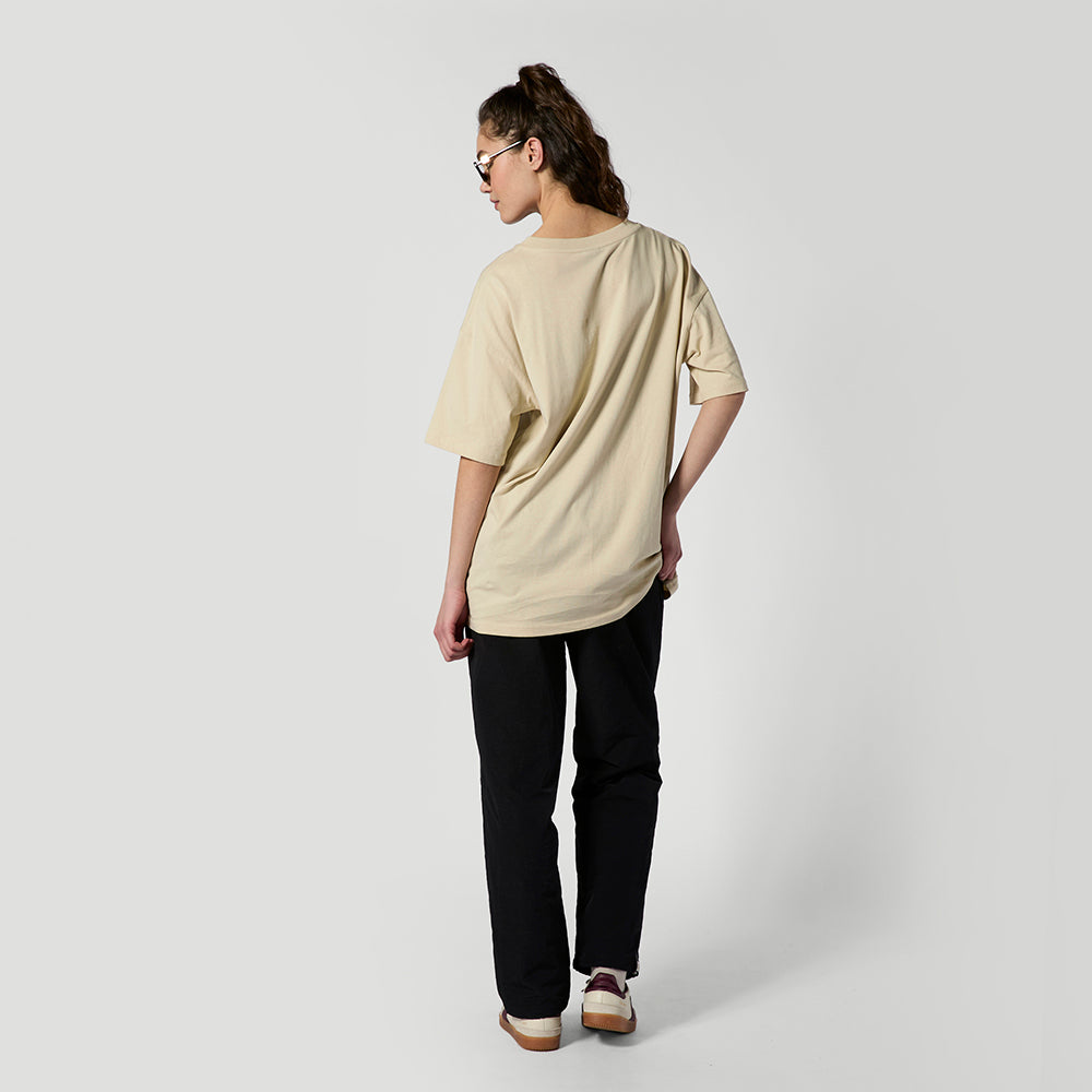 Mystic Source Tee t-shirt sable oversize coton