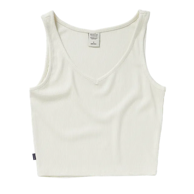 Mystic Amber Singlet débardeur femme Blanc cassé cropped