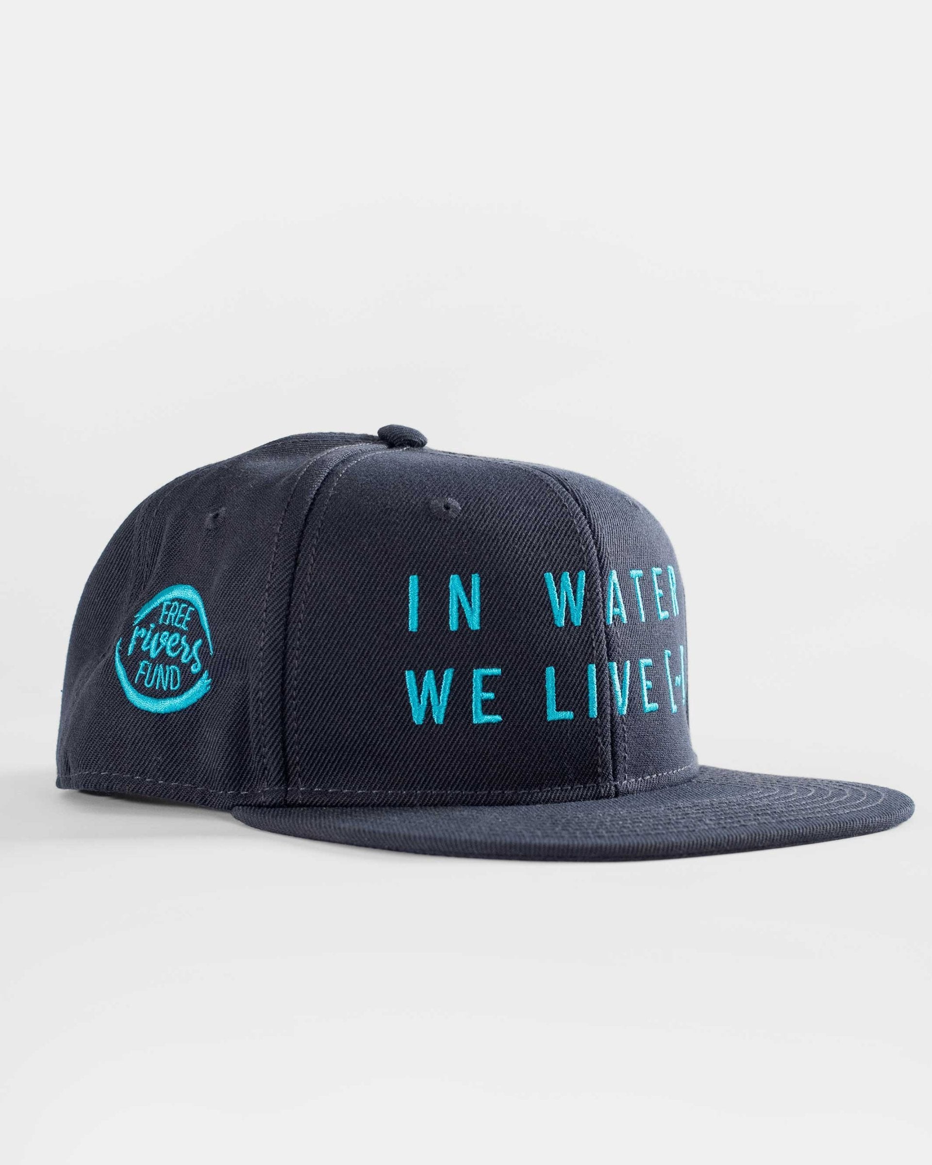 HIKO Free Rivers Fund casquette navy rivières