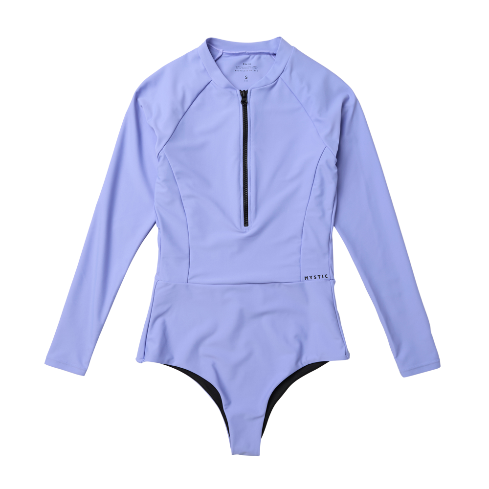 Mystic Jayde L/S Maillot Surf 1 Pièce Femme Noir UPF50